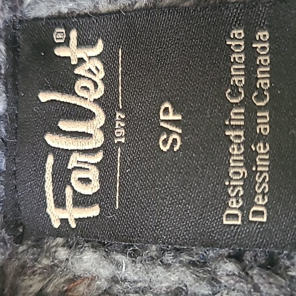 Farwest women's Sweater with false shirt hem. Size small. - Picture 3 of 5